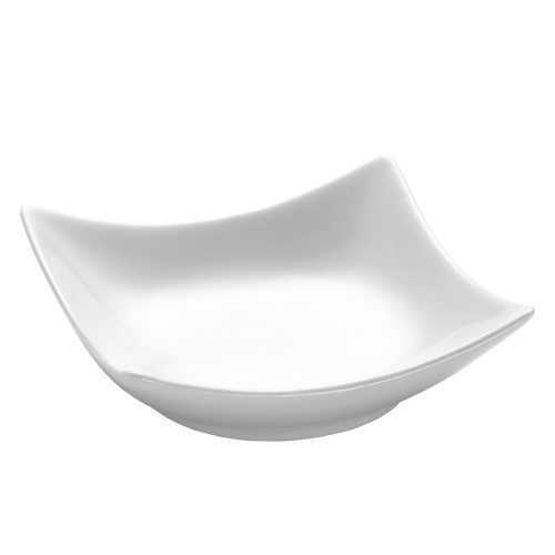 Basic Wave fehér porcelán tálka