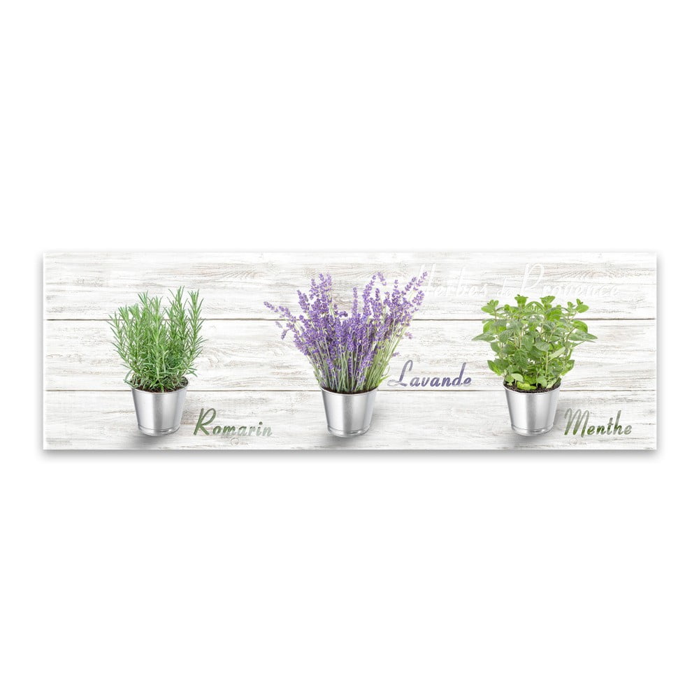 Canvas Shabby Herbs fali kép