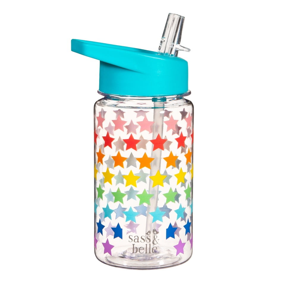 Gyerek ivópalack 400 ml Rainbow Stars - Sass & Belle