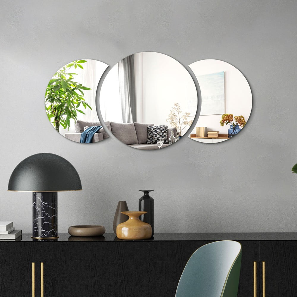 Falmatrica 26x26 cm Half-moon Mirror – Ambiance