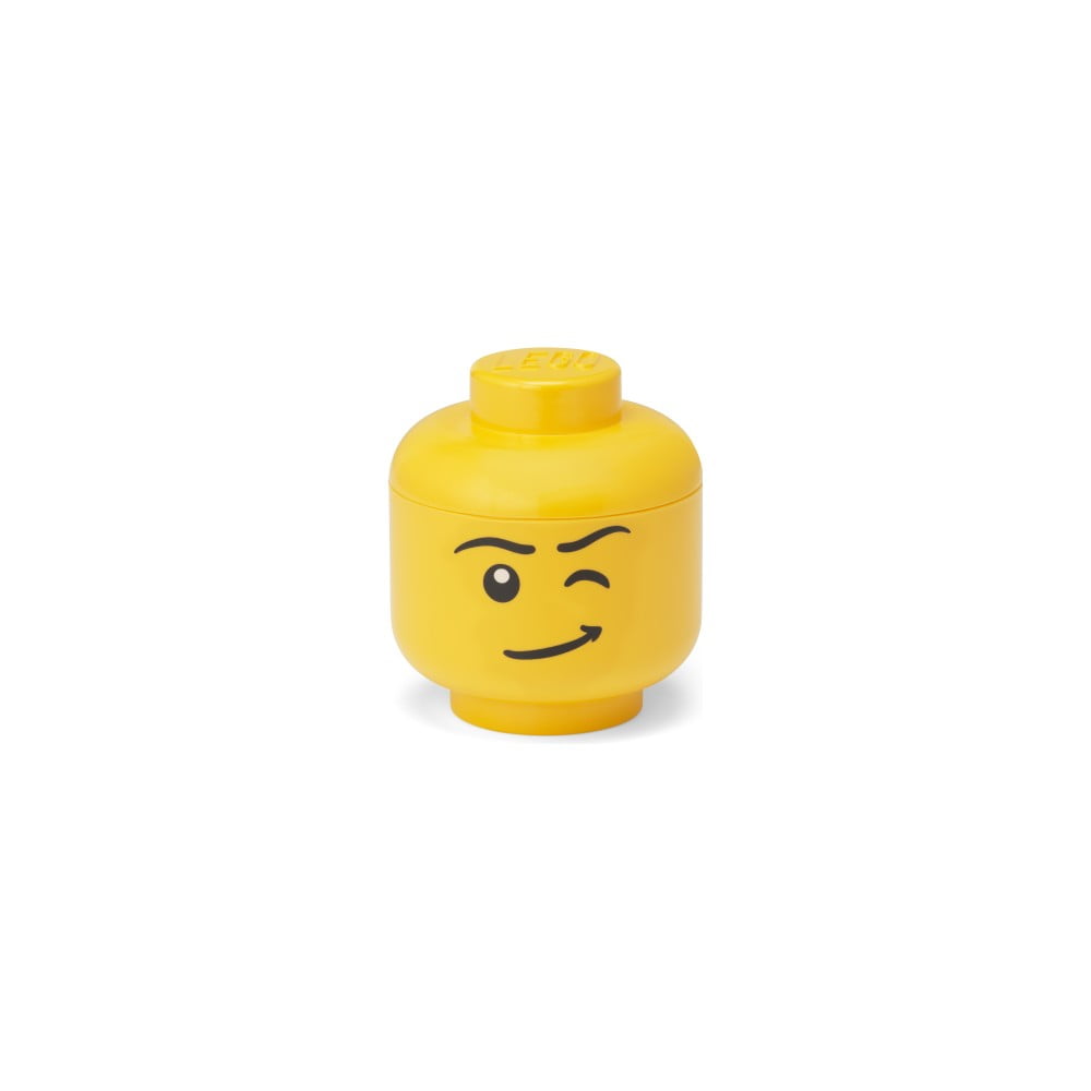 Műanyag gyerek tárolódoboz Head – LEGO®