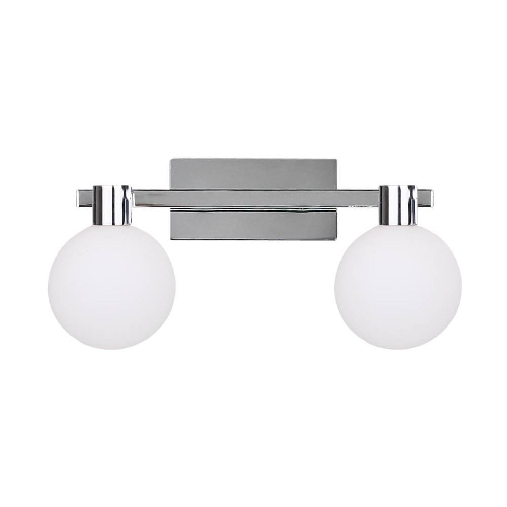 Ezüstszínű mennyezeti lámpa üveg búrával 15x33.5 cm Maldus – Candellux Lighting