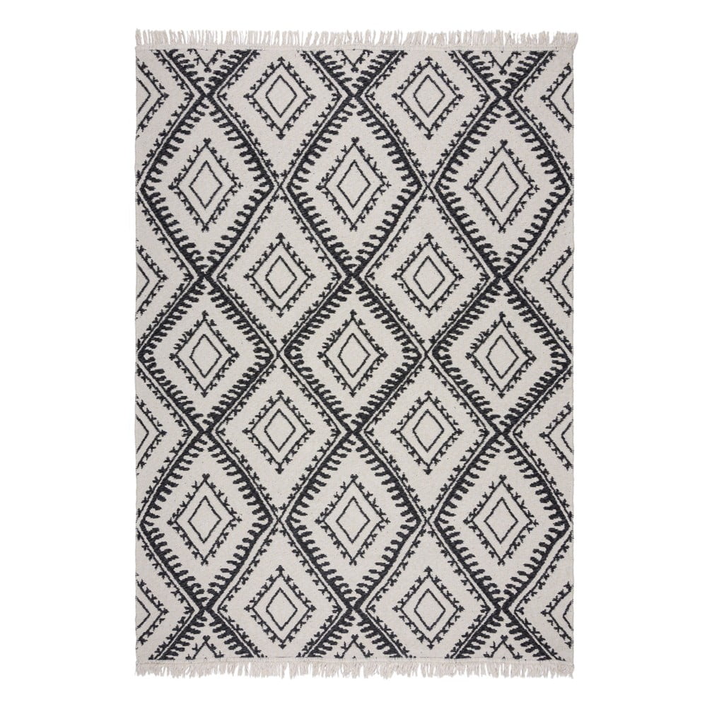 Fekete-fehér szőnyeg 160x230 cm Alix – Flair Rugs