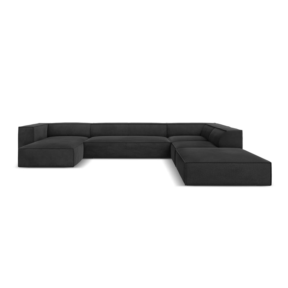 Sötétszürke sarokkanapé (jobb oldali) Madame – Windsor & Co Sofas