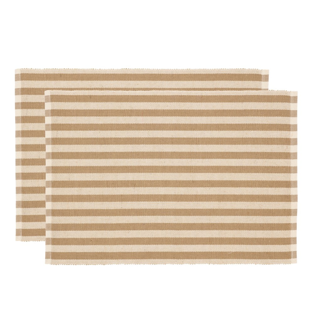 Textil tányéralátét szett 2 db-os 33x48 cm Statement Stripe – Södahl