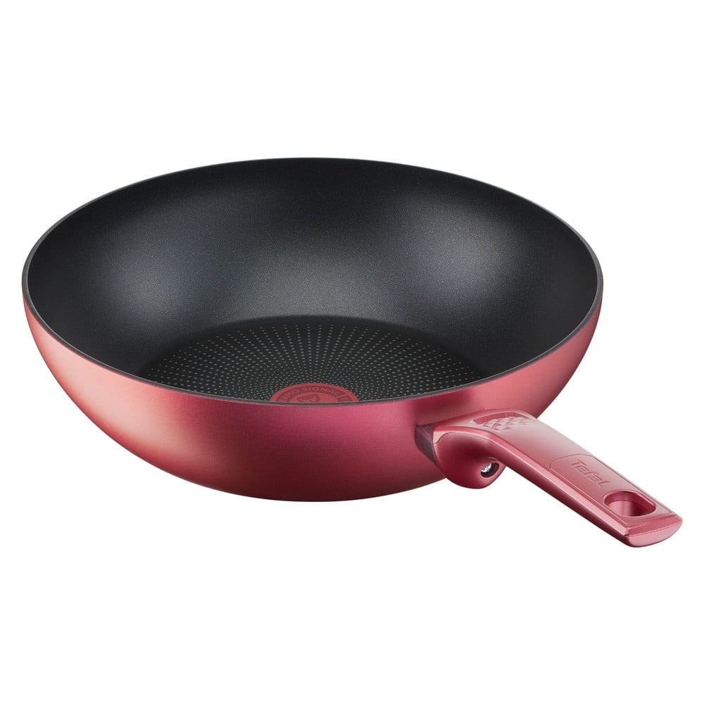 Alumínium wok serpenyő ø 28 cm Daily Chef Red – Tefal