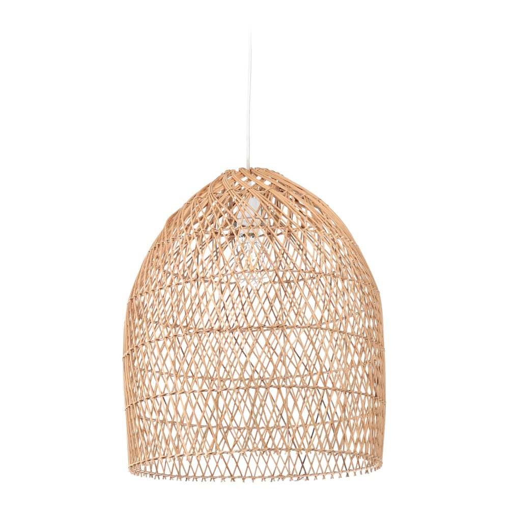 Natúr színű rattan lámpabúra ø 44 cm Domitila – Kave Home