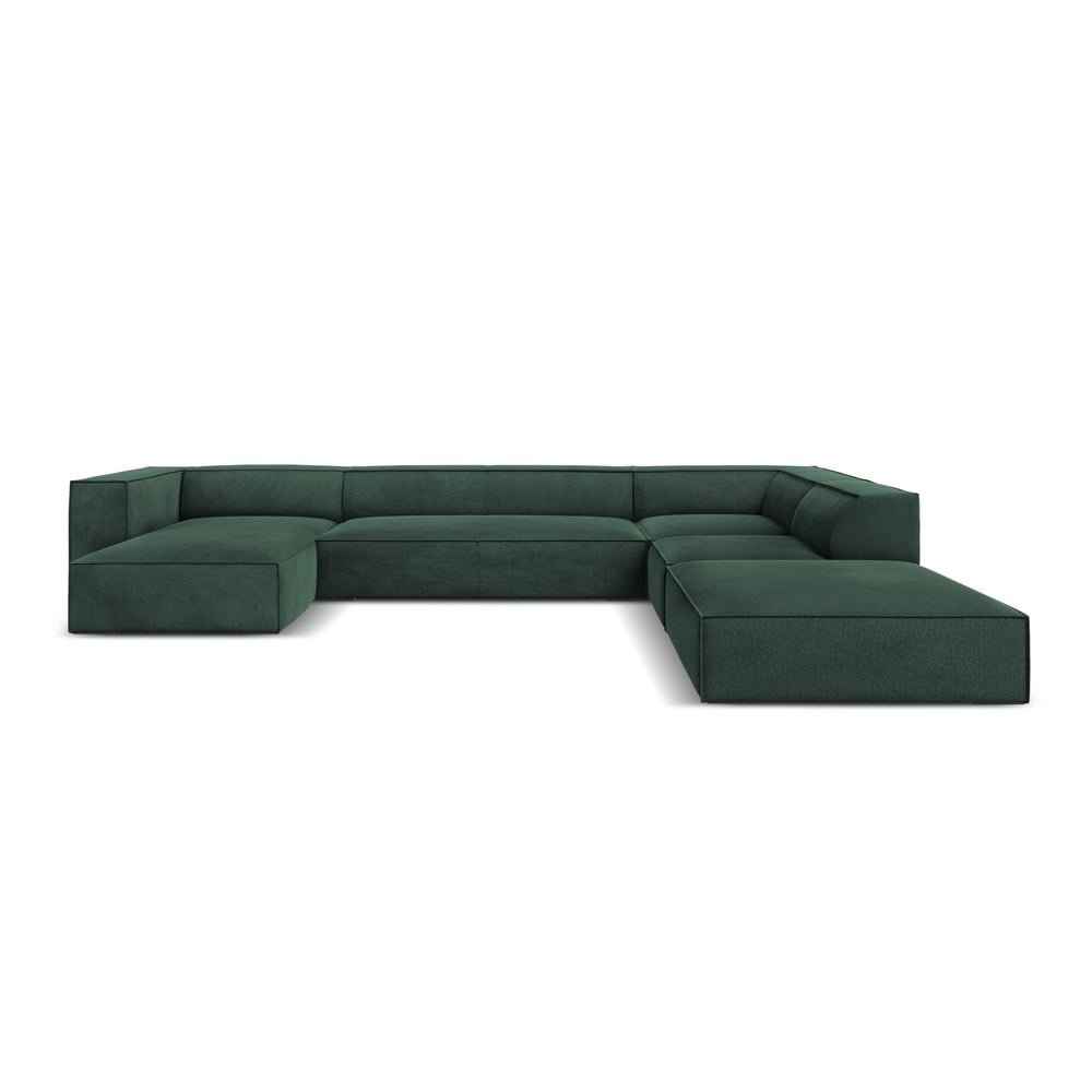 Sötétzöld sarokkanapé (jobb oldali) Madame – Windsor & Co Sofas