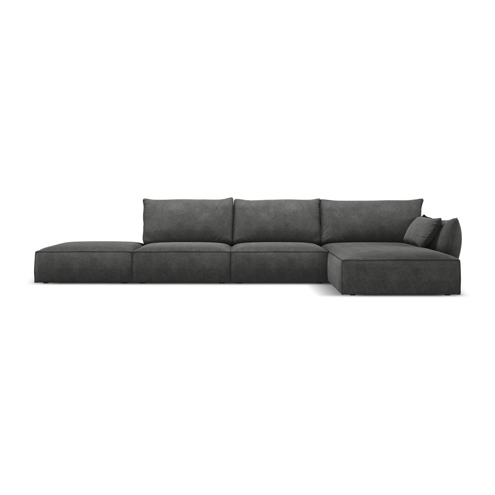 Szürke sarokkanapé (jobb oldali) Vanda – Mazzini Sofas