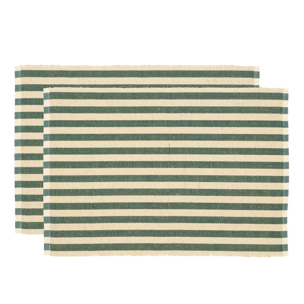 Textil tányéralátét szett 2 db-os 33x48 cm Statement Stripe – Södahl