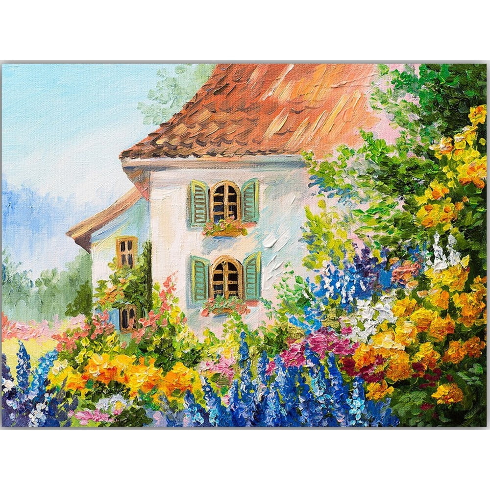 Kép 100x70 cm House – Wallity