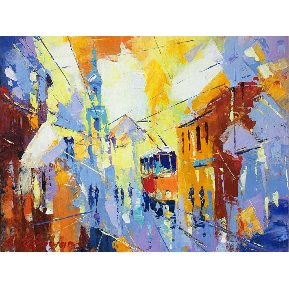 Kép 100x70 cm Town – Wallity