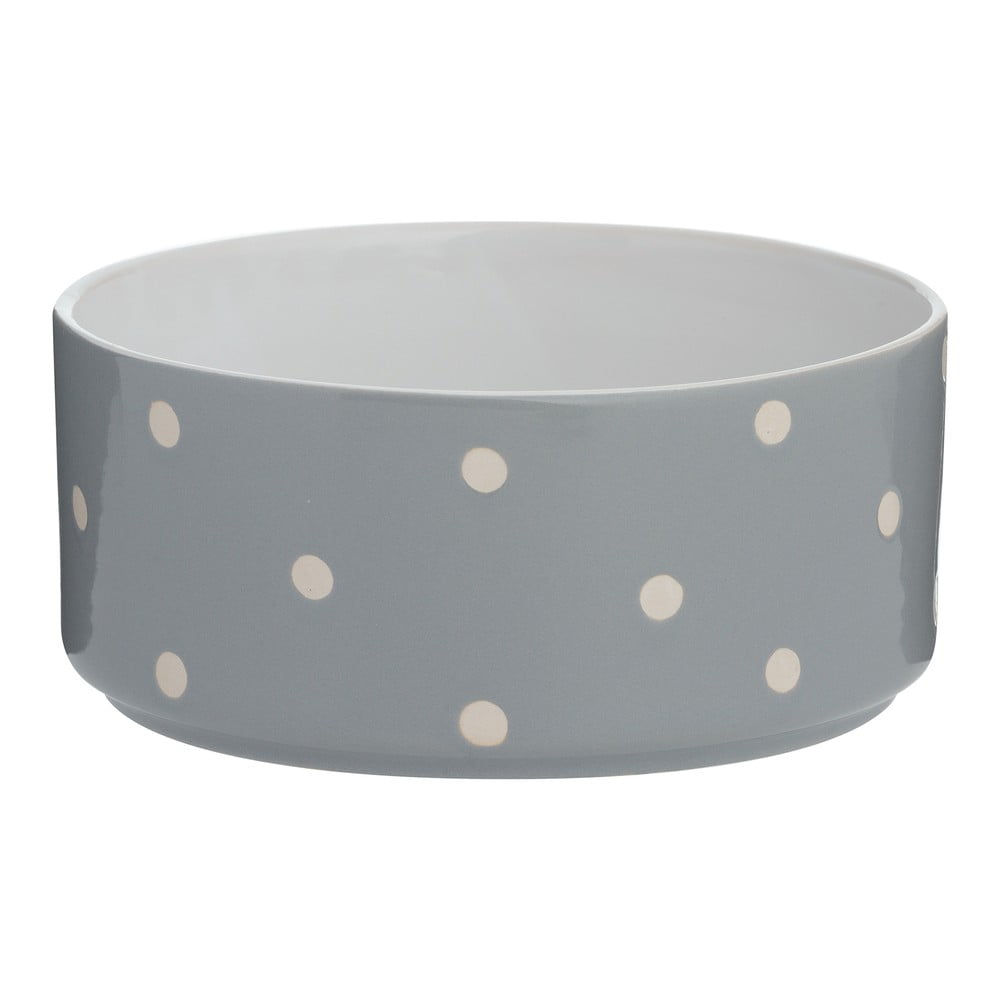 Agyagkerámia kutya tálka ø 18 cm Polka Dots – Mason Cash