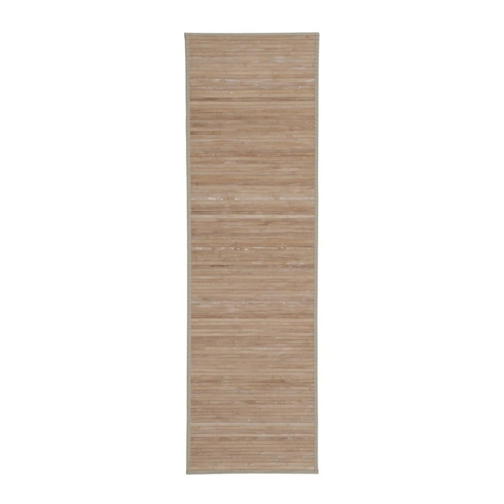 Natúr színű bambusz futószőnyeg 60x200 cm Natural Way – Casa Selección