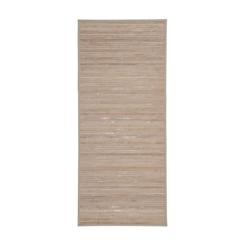 Natúr színű bambusz futószőnyeg 75x175 cm Natural Way – Casa Selección