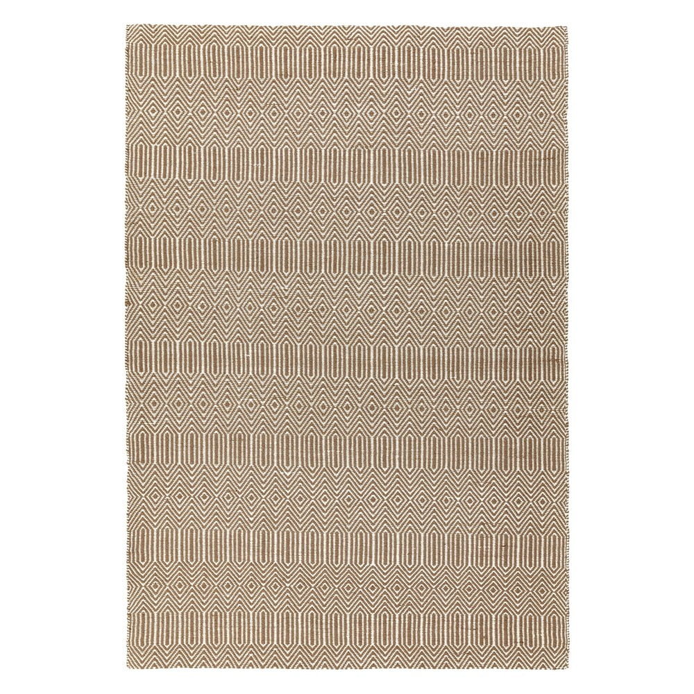 Világosbarna gyapjú szőnyeg 160x230 cm Sloan – Asiatic Carpets