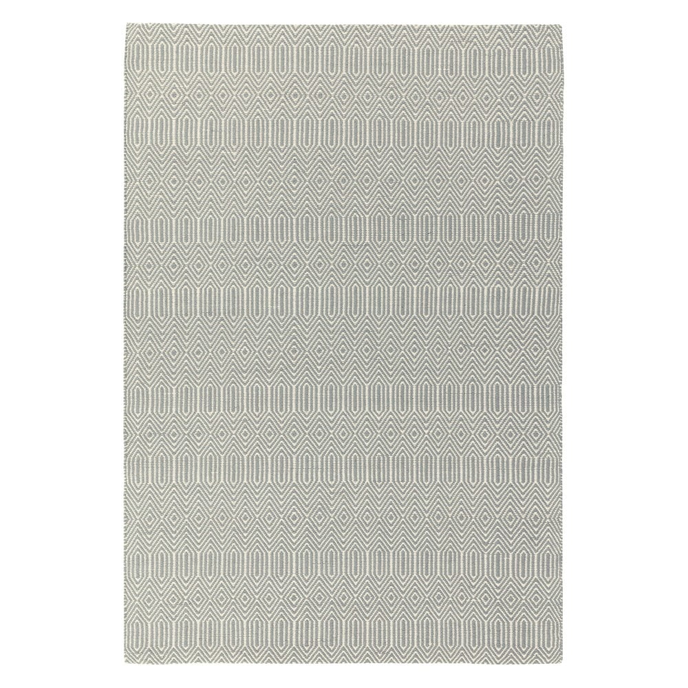 Világosszürke gyapjú szőnyeg 100x150 cm Sloan – Asiatic Carpets