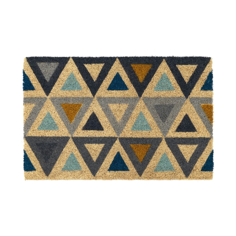 Kókuszrost lábtörlő 60x40 cm Zigzag – Casa Selección