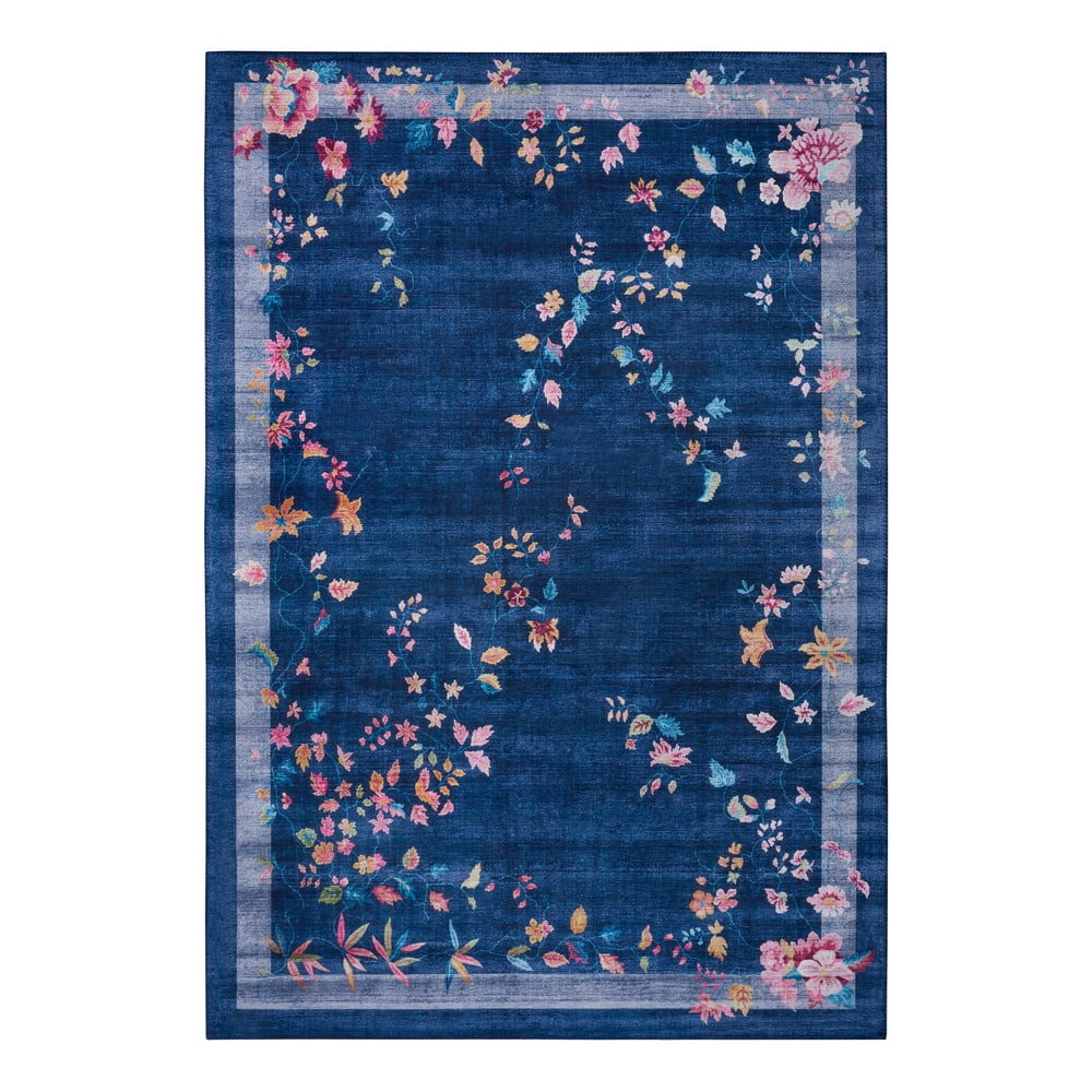 Sötétkék szőnyeg 80x150 cm Amira – Hanse Home