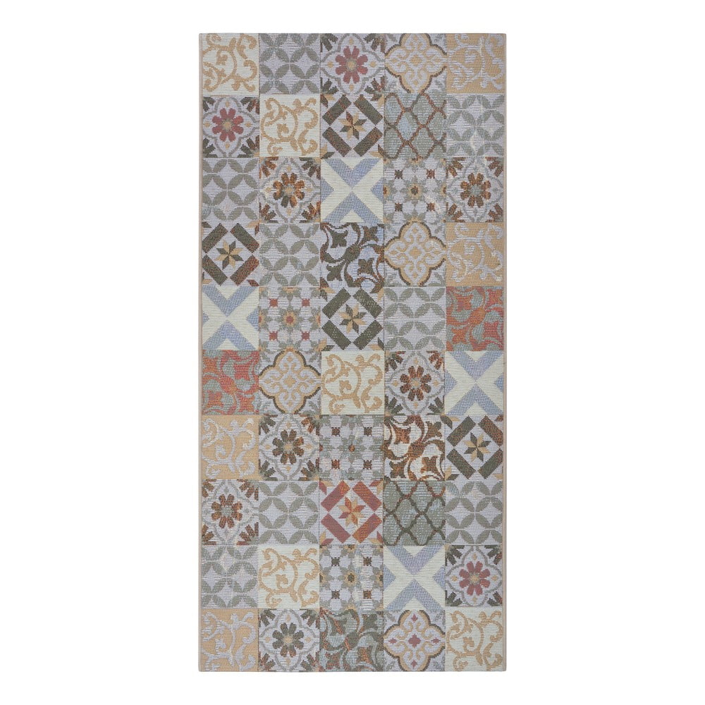 Szürke futószőnyeg 75x150 cm Cappuccino Mosaik – Hanse Home