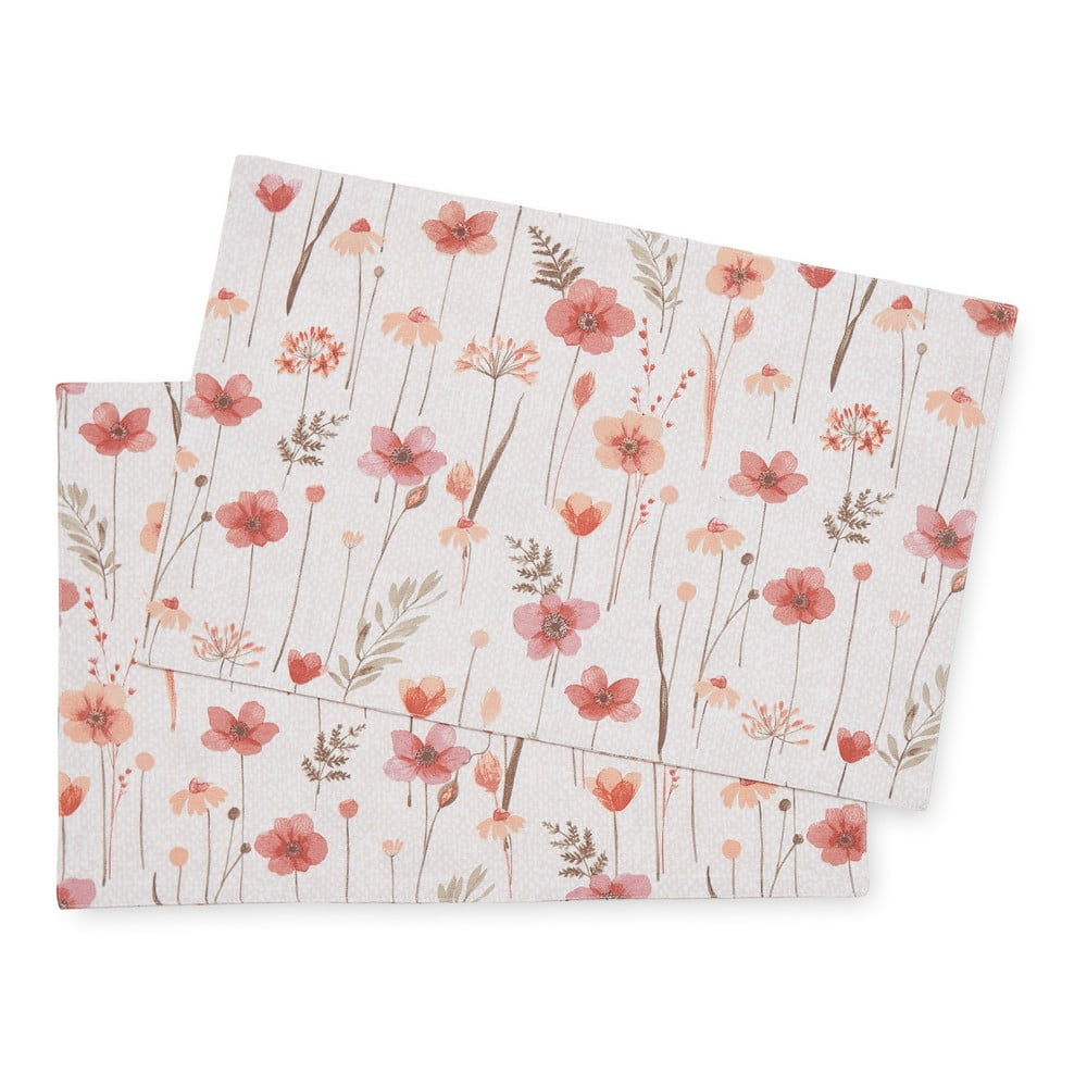 Textil tányéralátét szett 2 db-os 30x46 cm Harvest Flowers – Catherine Lansfield