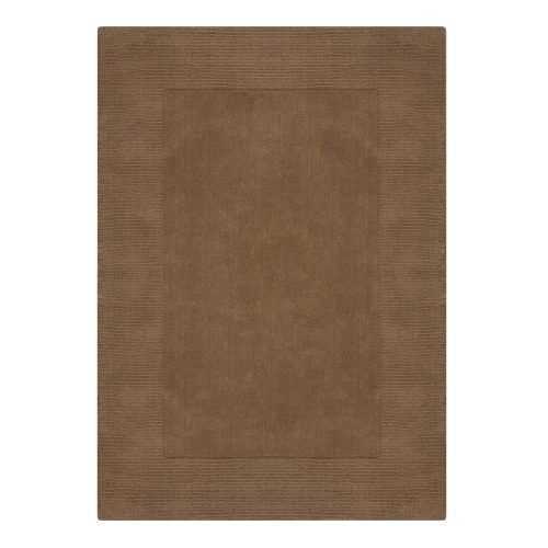 Barna gyapjú szőnyeg 160x230 cm – Flair Rugs