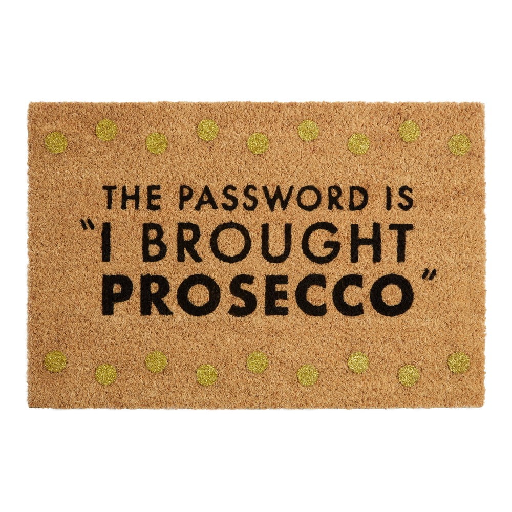 Kókuszrost lábtörlő 40x60 cm Prosecco – Premier Housewares