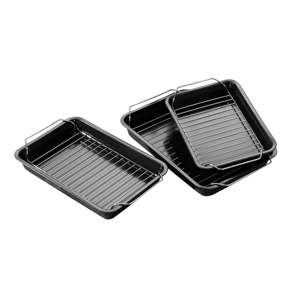 Rozsdamentes acél sütőtál készlet 3 db-os 10x35 cm – Premier Housewares