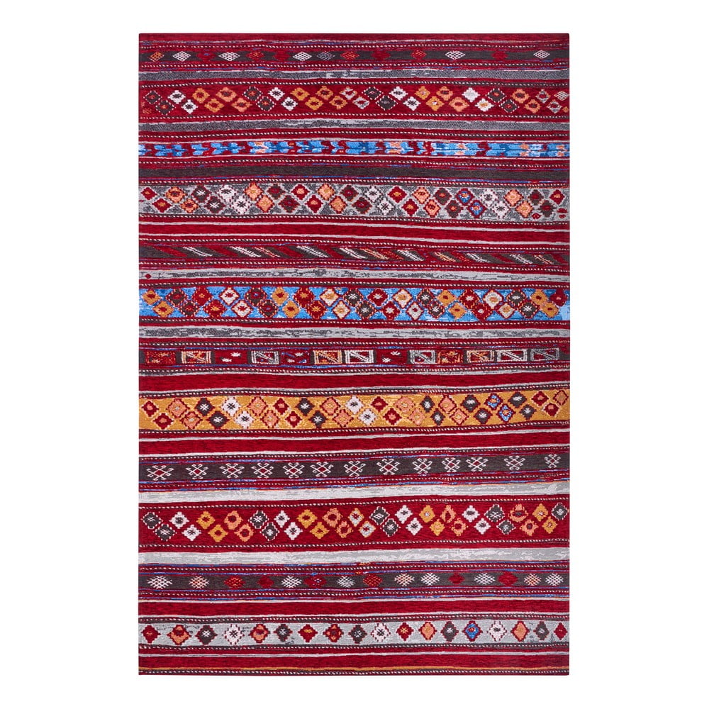 Borvörös szőnyeg 75x150 cm Yara – Hanse Home