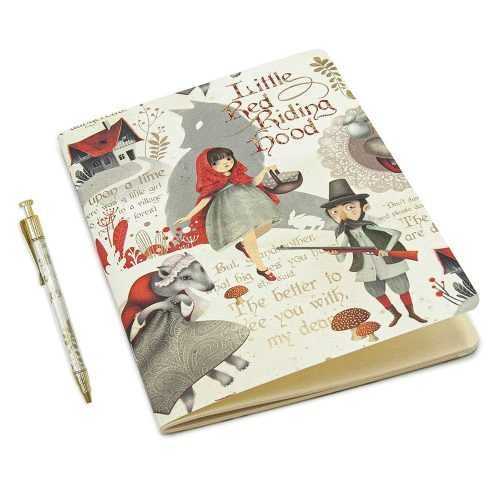 Füzet golyóstollal 64 oldal A5 Little Red Riding Hood – Kartos