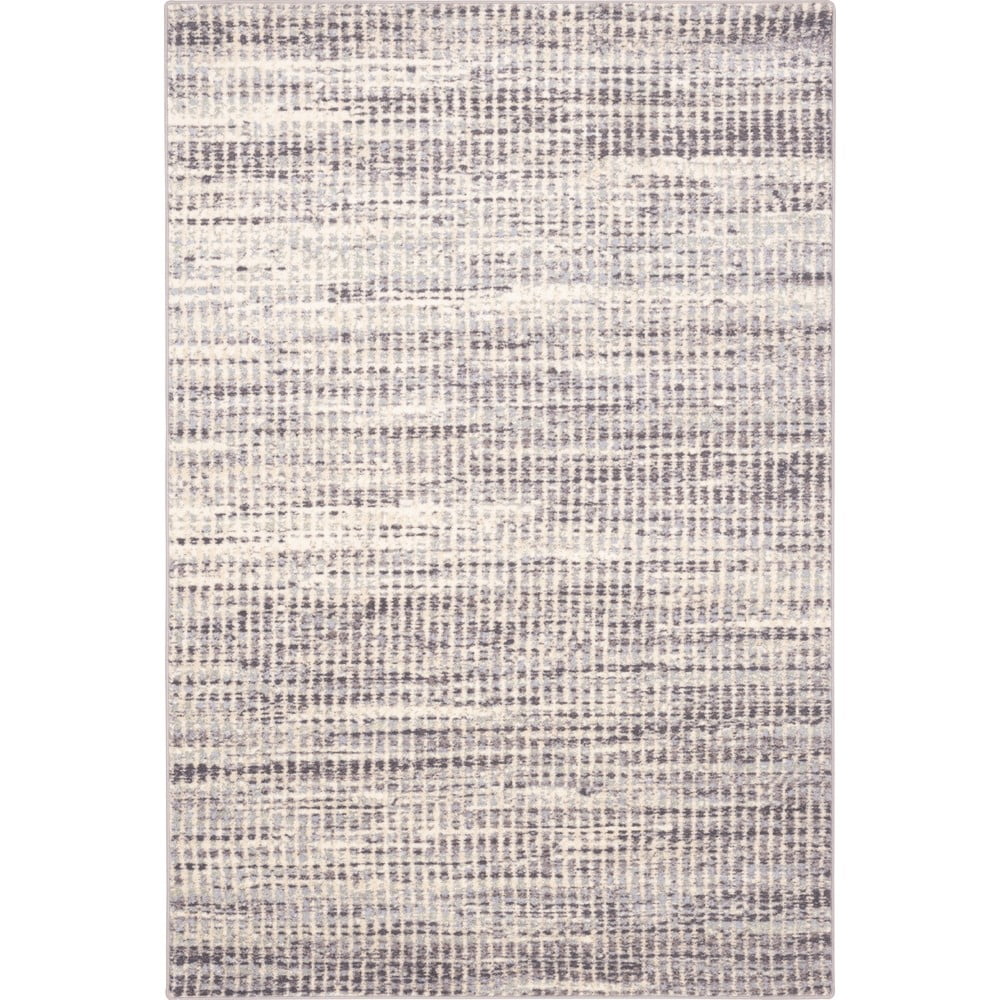 Krémszínű gyapjú szőnyeg 200x300 cm Striped – Agnella