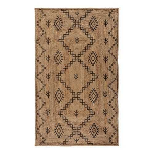 Natúr színű juta szőnyeg 80x150 cm Rowen – Flair Rugs