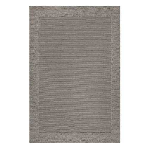 Szürke gyapjú szőnyeg 200x290 cm Rue – Flair Rugs