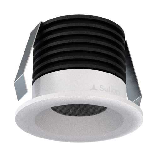 Fekete-fehér LED spotlámpa ø 4 cm – SULION