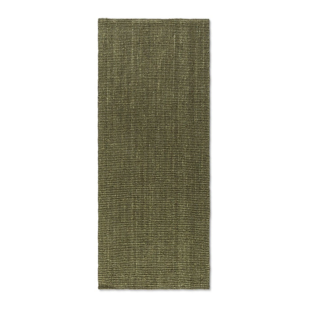 Khaki juta futószőnyeg 80x200 cm Bouclé – Hanse Home