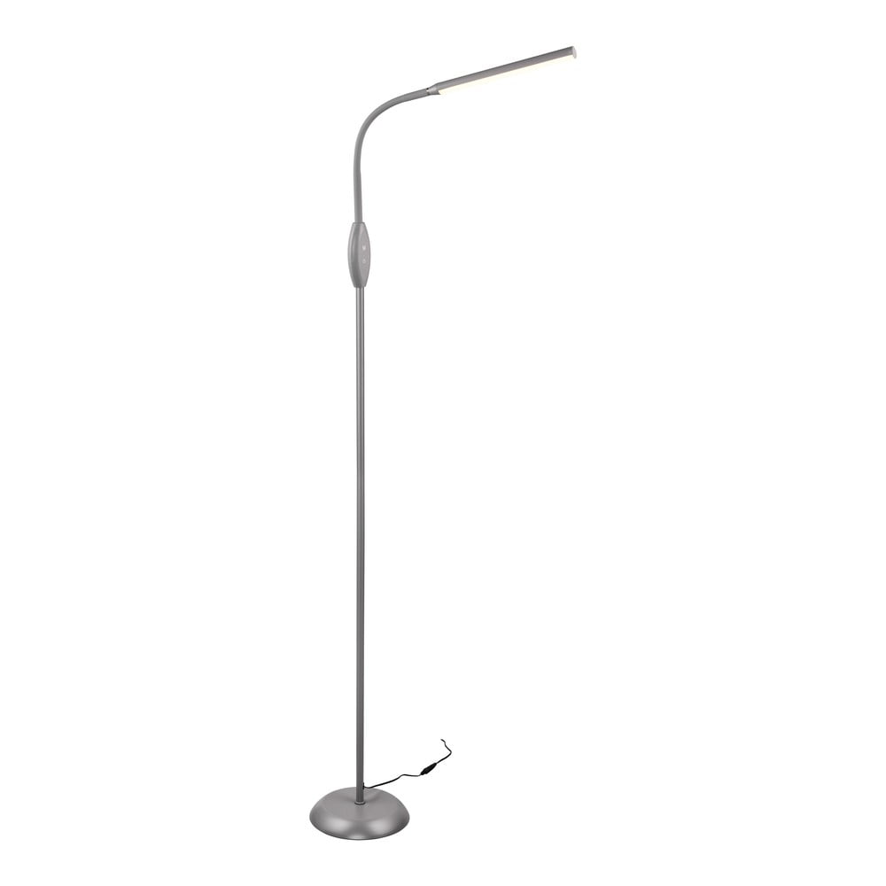 Szürke LED állólámpa (magasság 145 cm) Toro – Trio