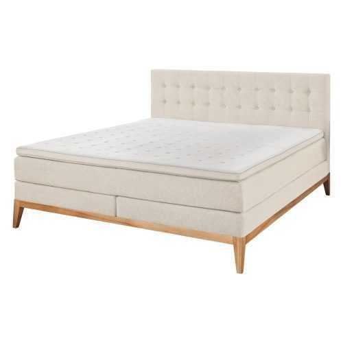 Bézs boxspring ágy 180x200 cm Westwood – Rojaplast