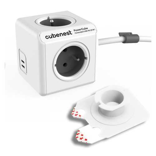 Elosztó  PowerCube Extended USB – Cubenest