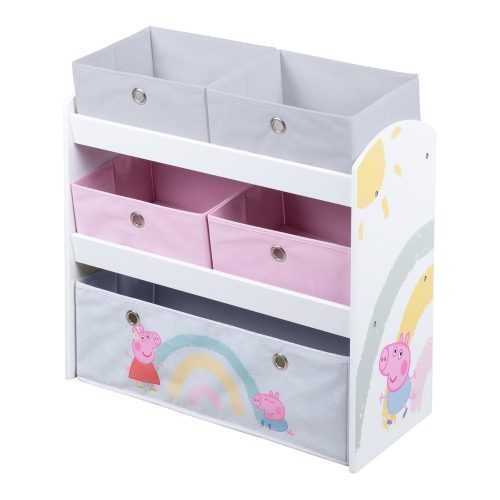 Játéktároló doboz  63.5x29.5x67 cm Peppa Pig – Roba