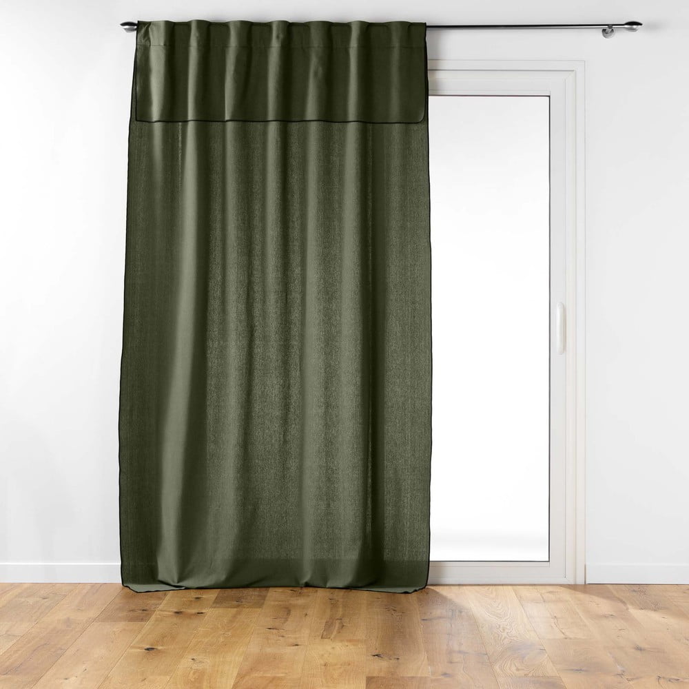 Khaki függöny 140x240 cm Mistraline – douceur d'intérieur