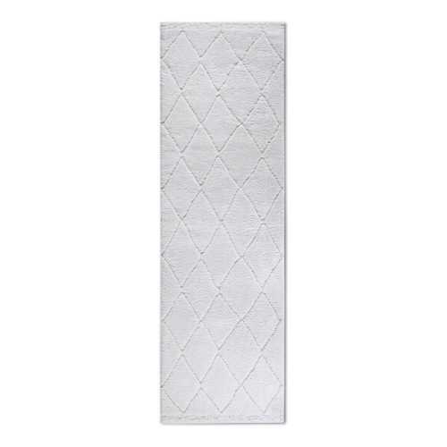 Krémszínű futószőnyeg 80x240 cm Perrotin Cream White – Elle Decoration