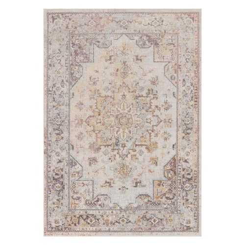 Krémszínű szőnyeg 200x290 cm Flores – Asiatic Carpets