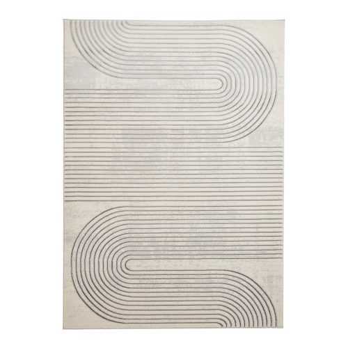 Világosszürke-krémszínű szőnyeg 80x150 cm Apollo – Think Rugs