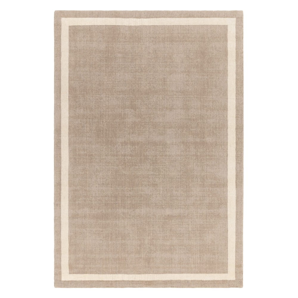 Bézs kézi szövésű gyapjú szőnyeg 160x230 cm Albi – Asiatic Carpets