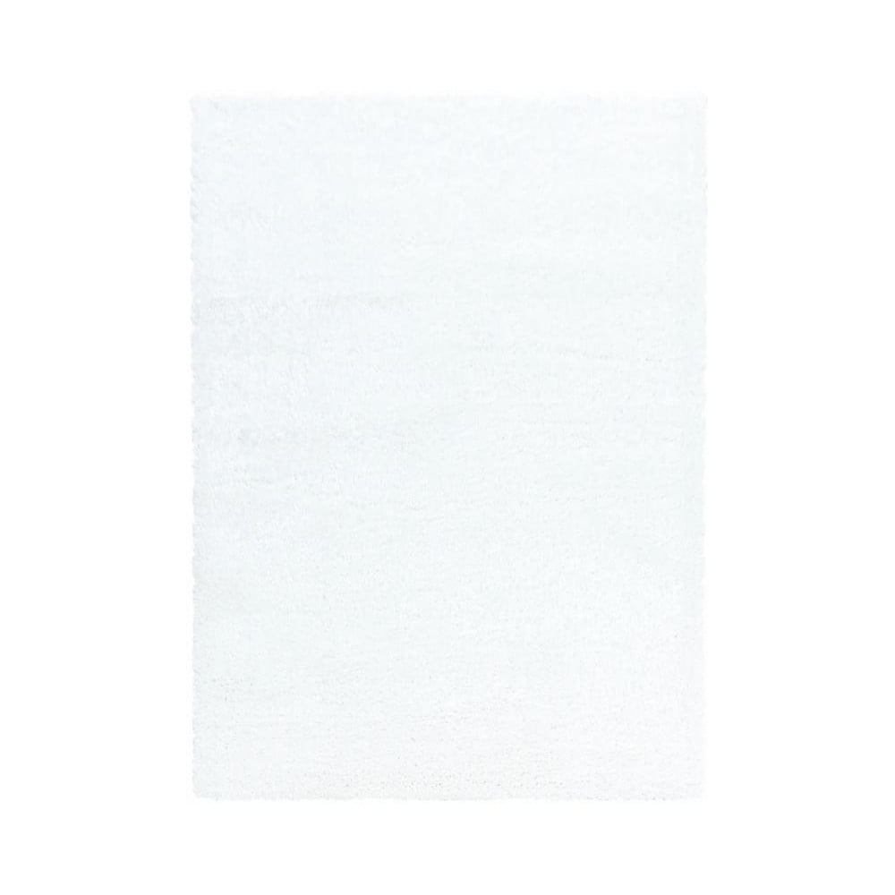 Fehér mosható szőnyeg 80x150 cm Pelush White – Mila Home