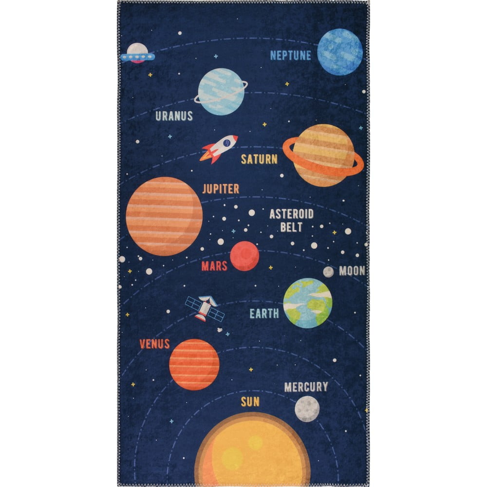 Gyerek szőnyeg 100x160 cm Solar System – Vitaus