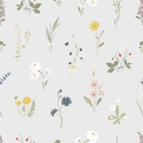 Gyerek tapéta 10 m x 50 cm Wildflowers – Lilipinso