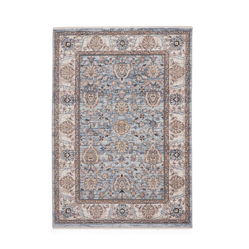 Kék-krémszínű futószőnyeg 60x230 cm Vintage – Think Rugs