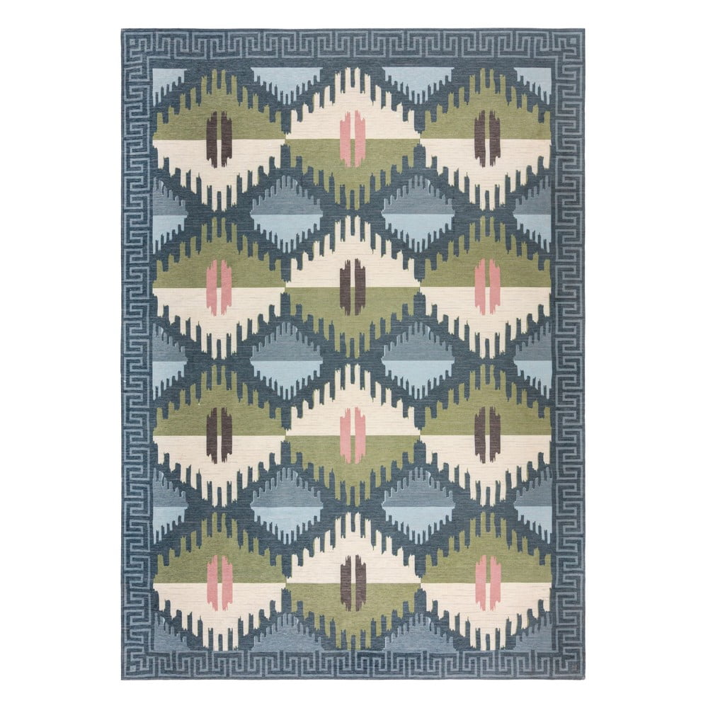 Kék szőnyeg 120x170 cm Lawson Kilim – Flair Rugs