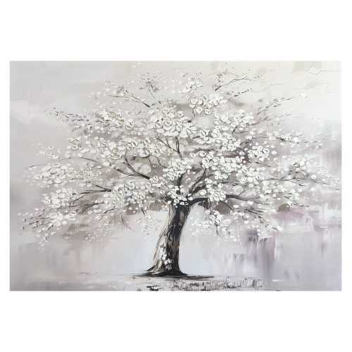 Kép kézzel festett részletekkel 70x100 cm White Tree – Styler